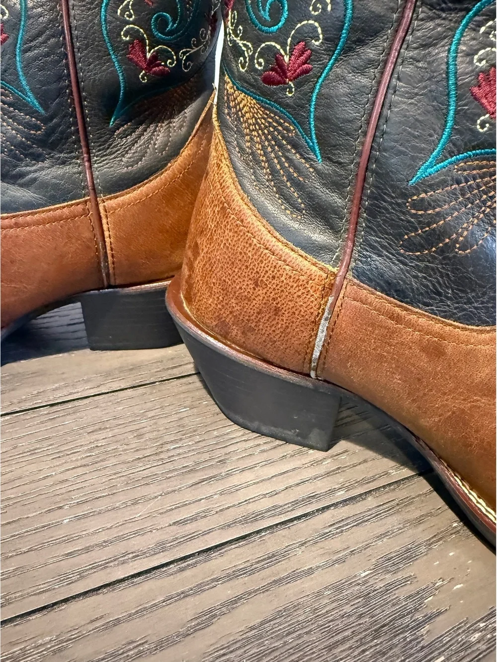 Tony Lama Women’s Western Cowboy Boots Size 8.5